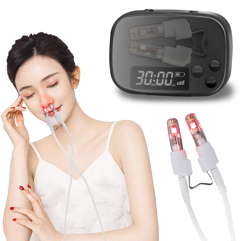 New Inventions 2021 Allergic Rhinitis Laser Medical Treatment Sinus Red LED Light Therapy Nasal Polys Physiotherapy