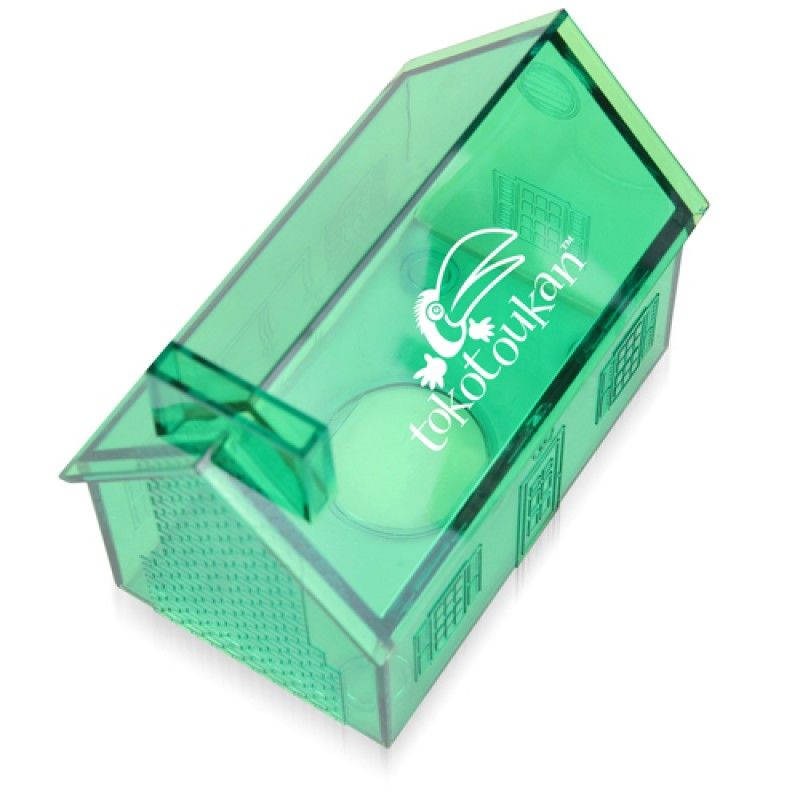 Wholesale Translucent House Shaped Coin Bank