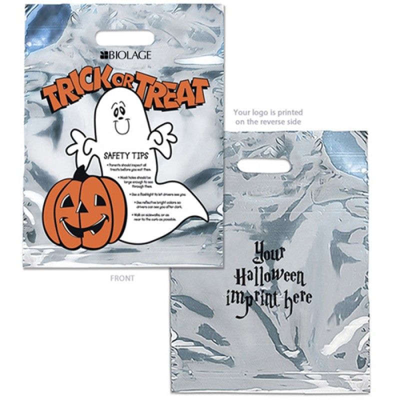 Wholesale Reflective Halloween Ghost Candy Plastic Bag