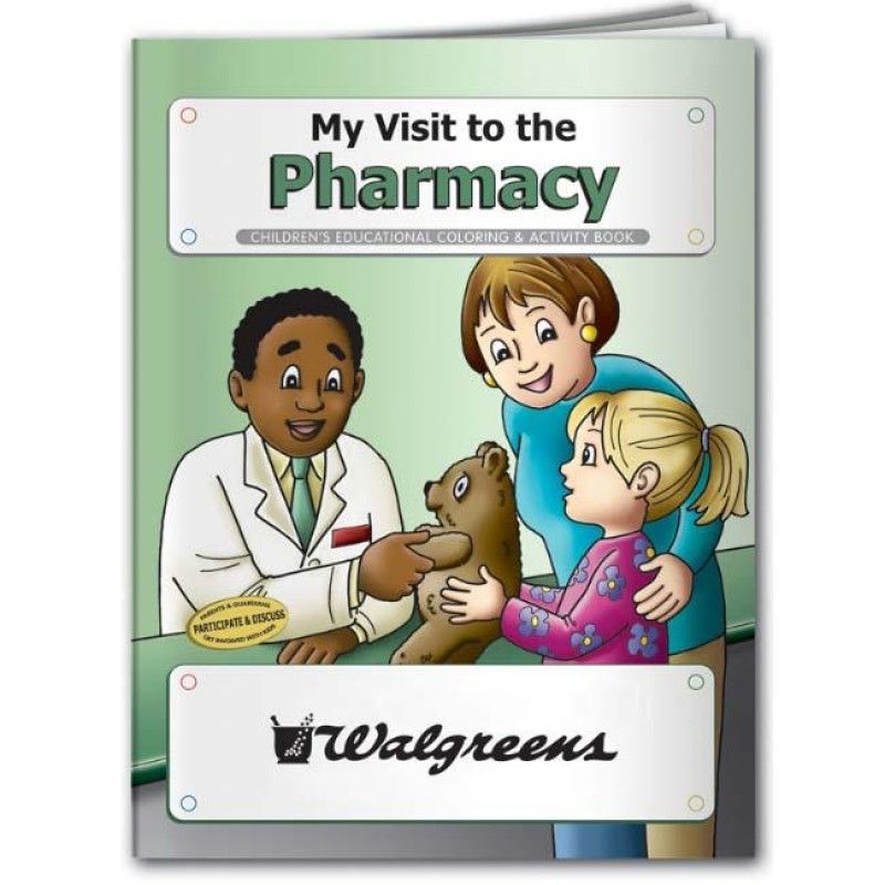 Wholesale Coloring Book: My Visit to the Pharmacy-[NW-91626]