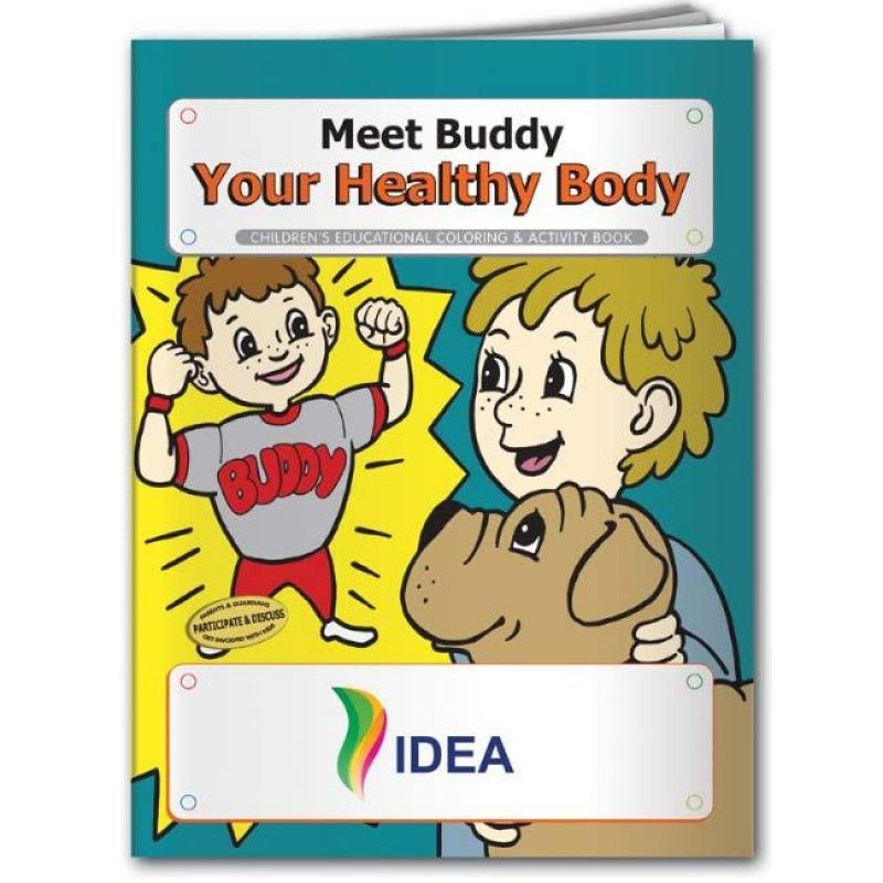 Wholesale Coloring Book: Meet Buddy Your Healthy Body-[NW-91544]