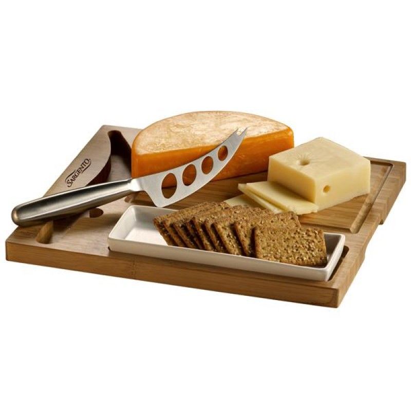 Wholesale Bamboo Cheese Server Set-[ZL-25005]