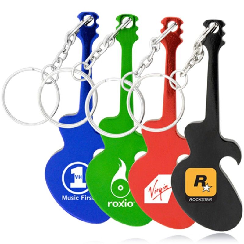 Wholesale Guitar Bottle Opener With Keyring