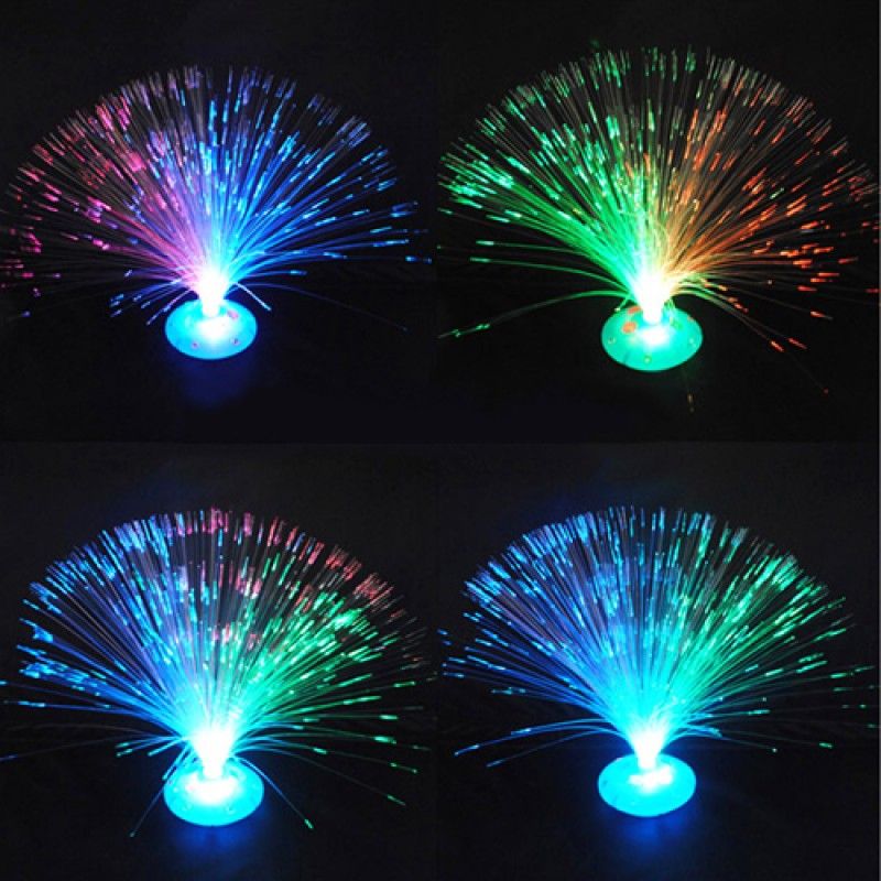 Wholesale Multicolor Fiber Optic Flower Lighting