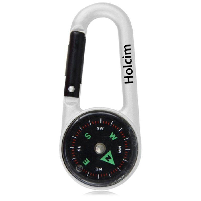 Wholesale Compass Carabiner Keychain