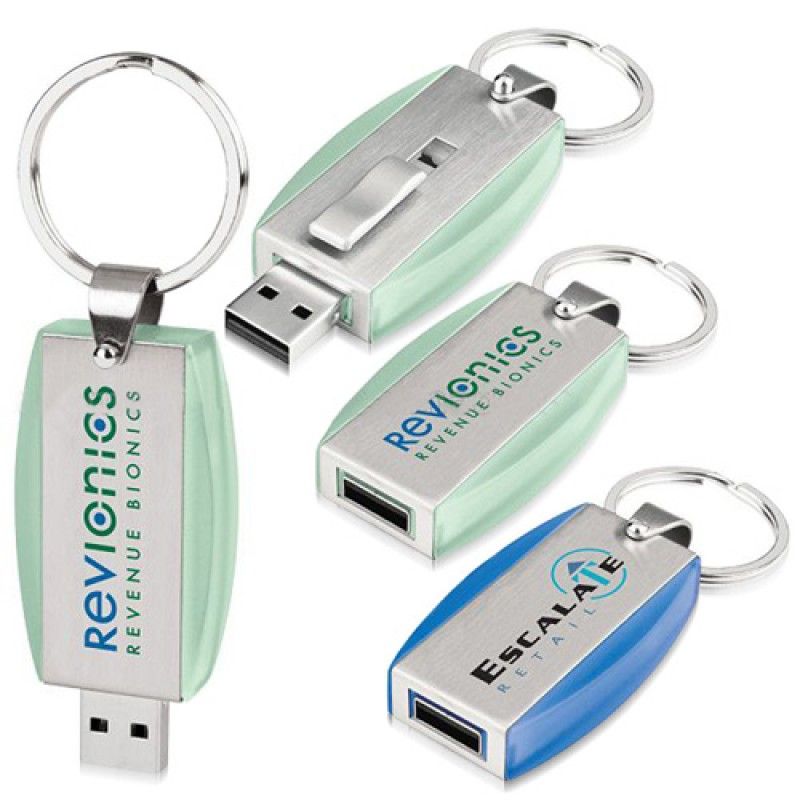 Wholesale 32GB Deluxe Keyring Flash Drive