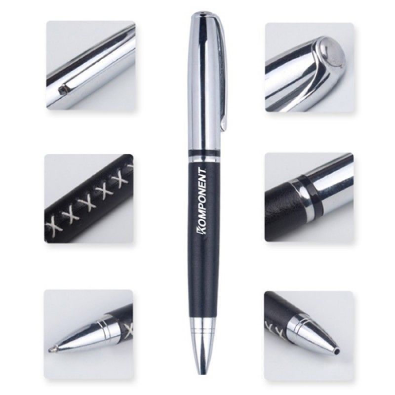 Wholesale Leather Grip Twist Pen