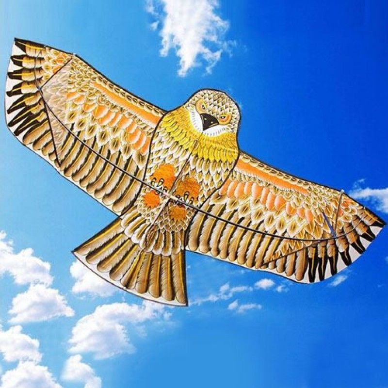 Wholesale Golden Eagle Flying Kite with Handle Line