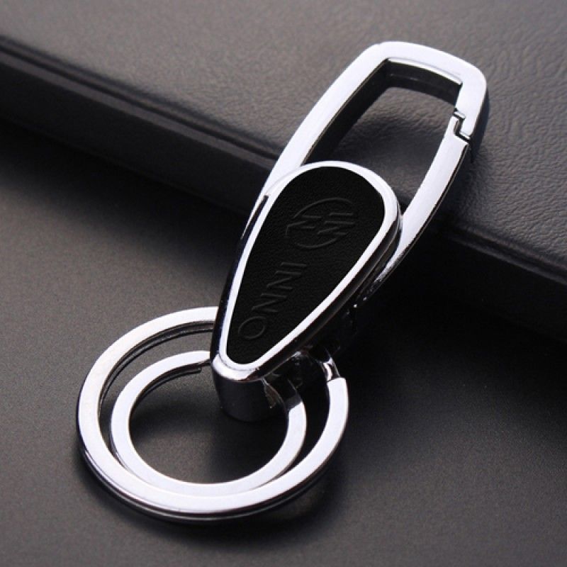 Wholesale Silver Key Cowhide Car Ring