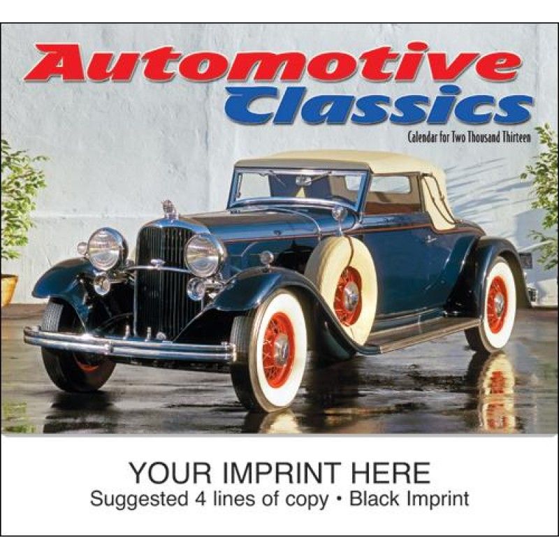 Wholesale Automotive Classics Calendar-[HL-27021]