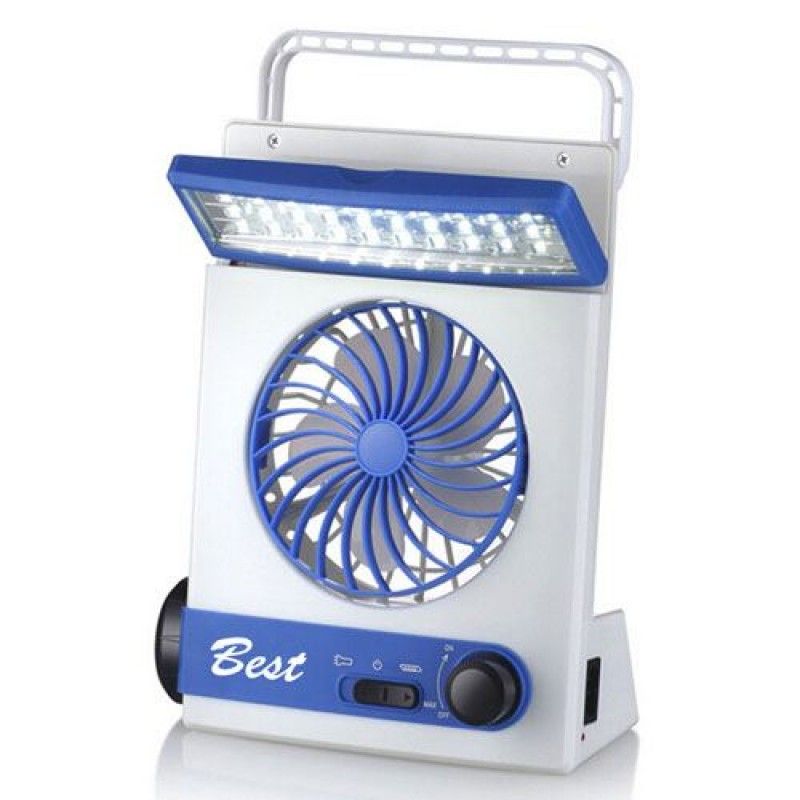 Wholesale Emergency Solar Fan With LED Light