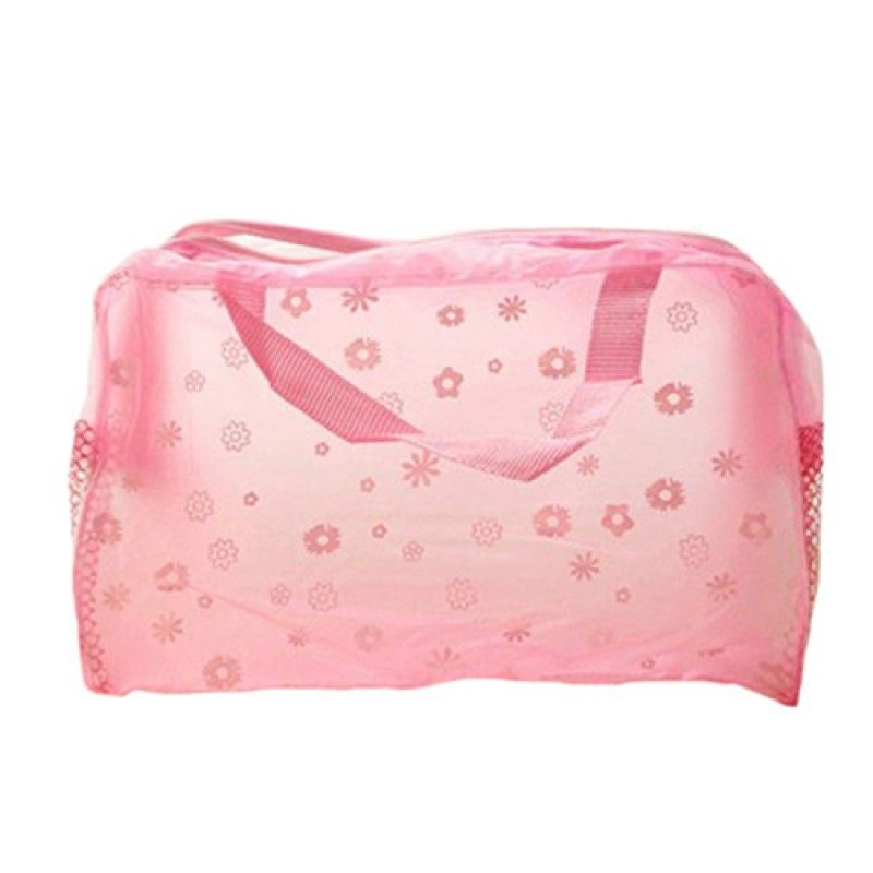 Wholesale Transparent Cosmetic Toiletry Bathing Pouch