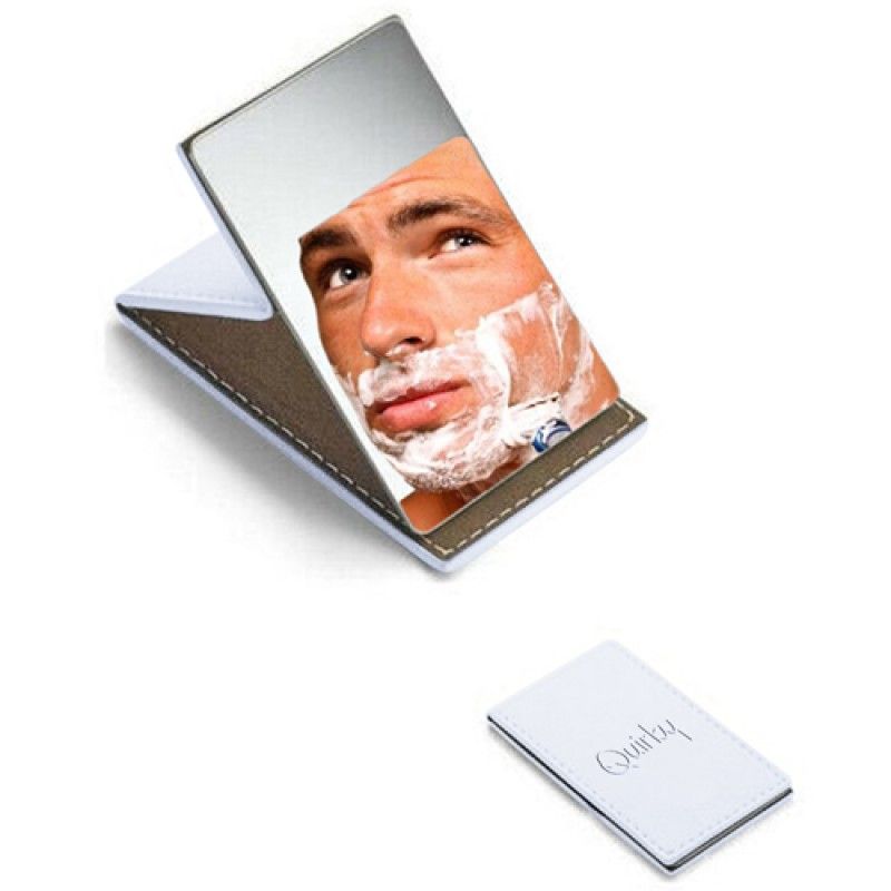 Wholesale Stainless Steel Foldable Men and Women Cosmetic Mirror