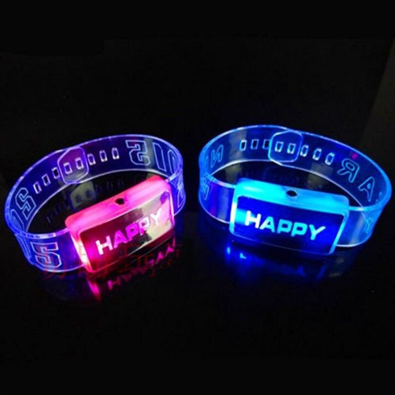 Wholesale LED Glow Wrist Strap Bracelet