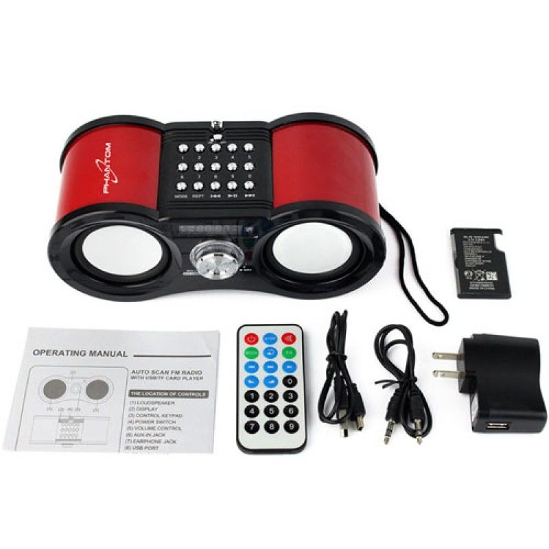 Wholesale Multimedia Bass Stereo FM Radio Music Player