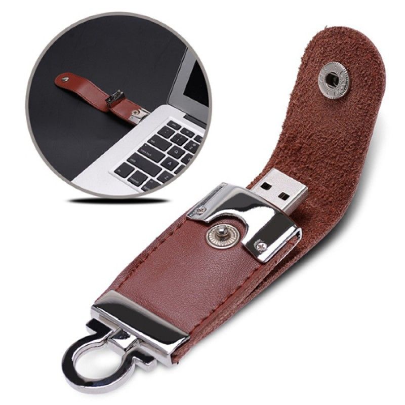 Wholesale 32GB Stylo Leather Flash Drive