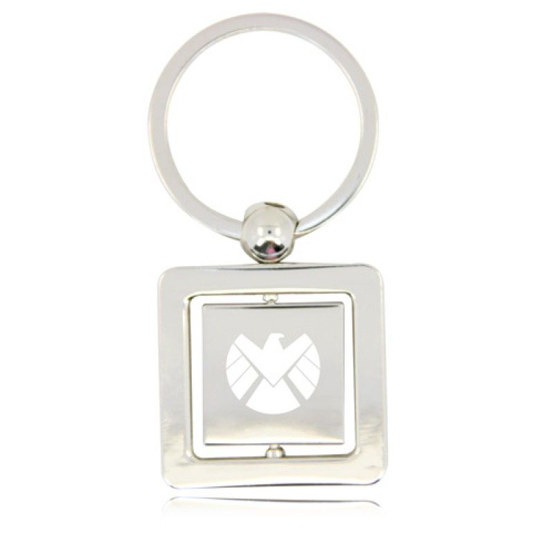 Wholesale Rotatable Square Keychain