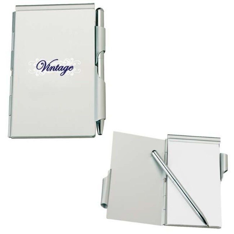 Wholesale Aluminum Jotter Pad with Pen-[NW-91953]