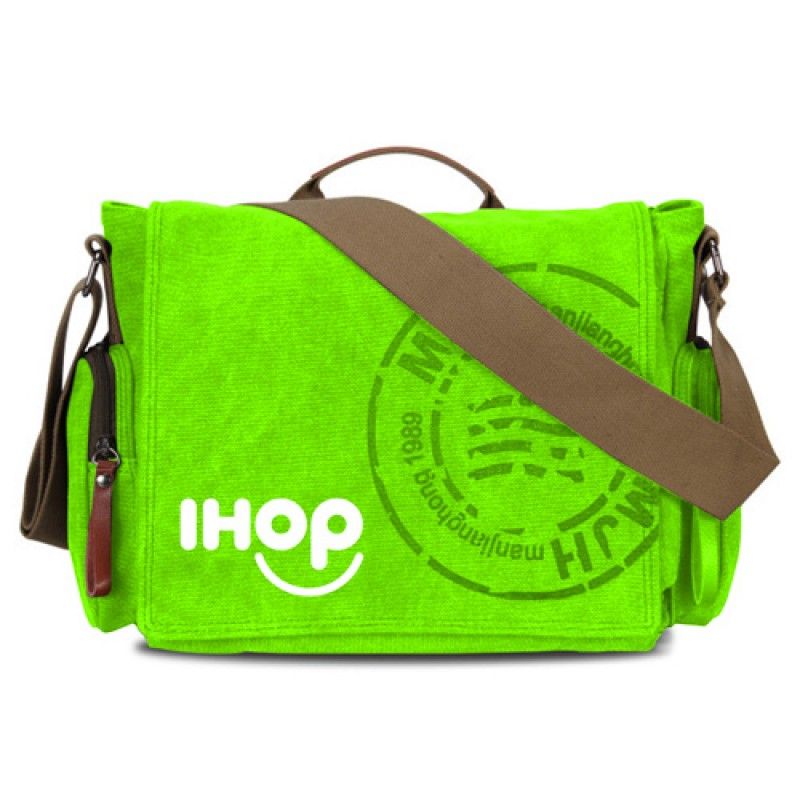 Wholesale Canvas Business Crossbody Printing Travel Bag