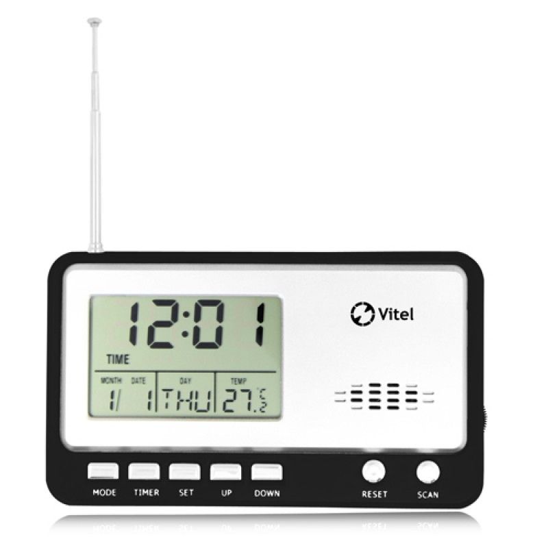 Wholesale Snazzy Radio Calendar Clock