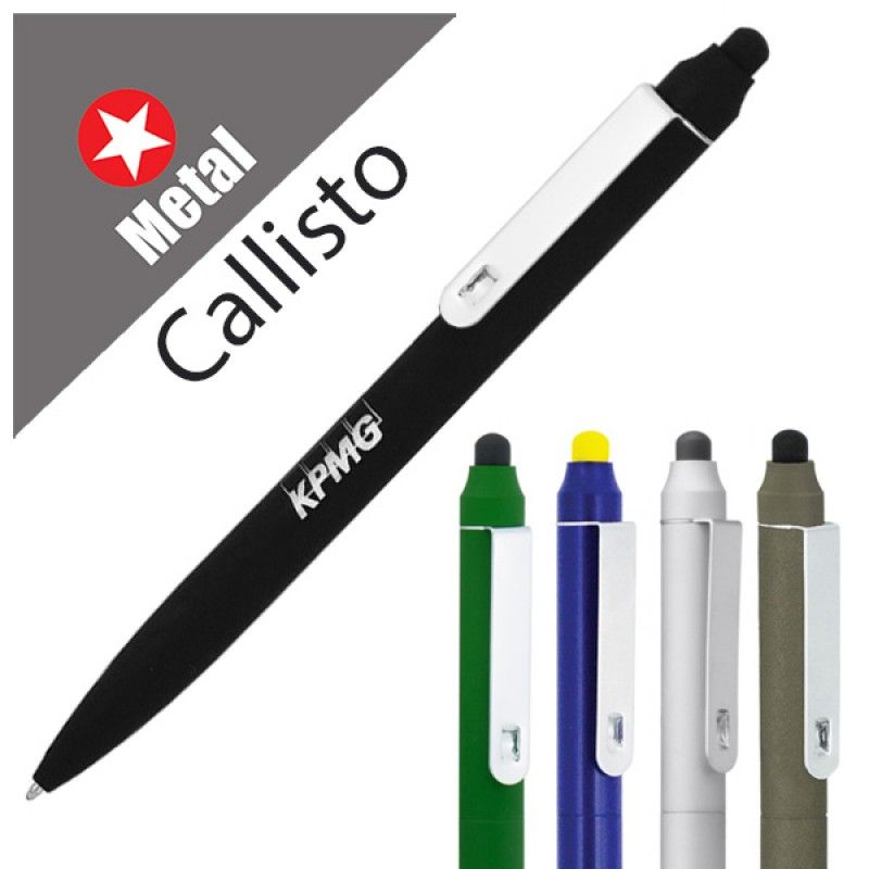 Wholesale Callisto Ballpoint Stylus Pen