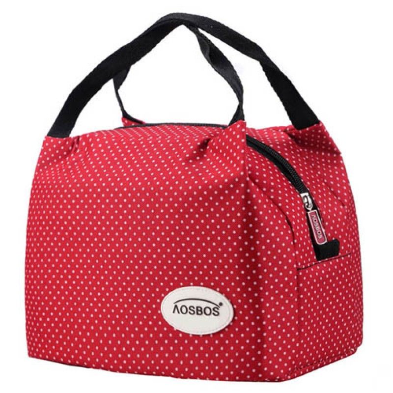 Wholesale Insulated Portable Canvas Thermal Food Lunch Bag