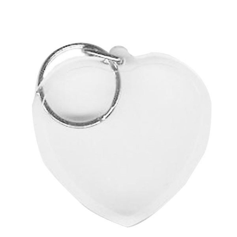 Wholesale BLANK - Snap-In Heart Flat Key Tag-[BW-27073]