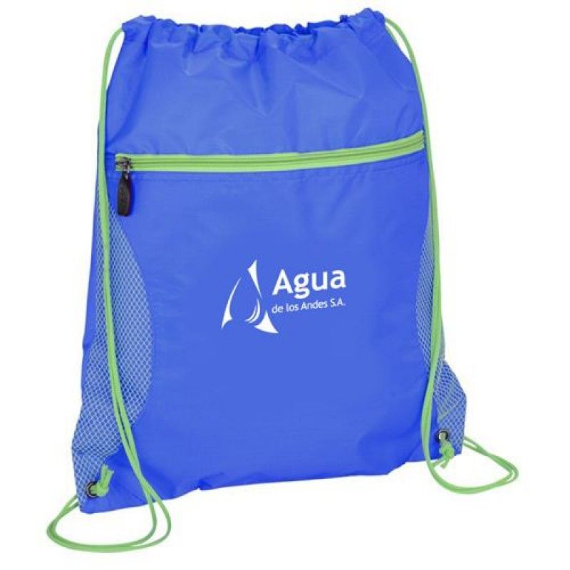 Wholesale Solid Color Printing Drawstring Backpack