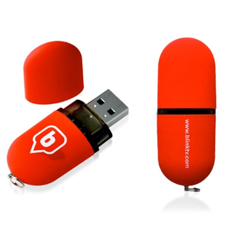 Wholesale 4GB Ritzy Oval Flash Drive