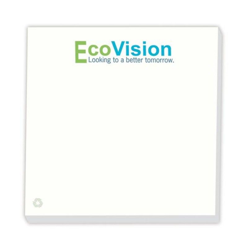 Wholesale 3 x 3 Ecolutions Sticky Pad, 25 Sheets -[BG-29007]