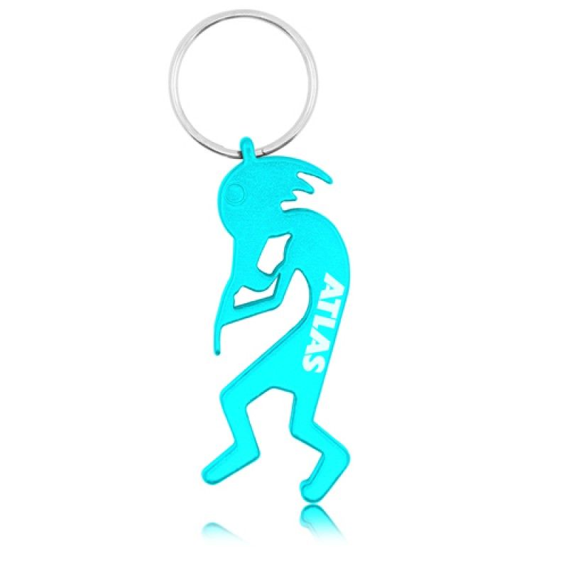 Wholesale Kokopelli Aluminium Bottle Opener Keychain