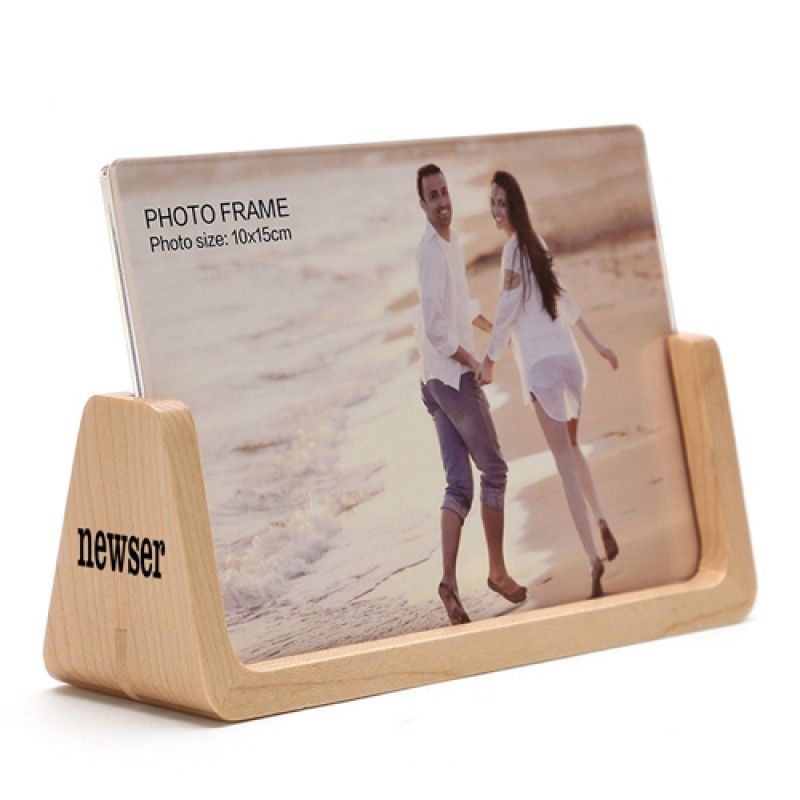 Wholesale U Style 6 Inch Wood Photo Frame