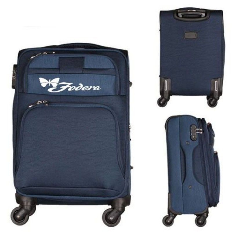 Wholesale Spinner Suitcase Canvas Luggage