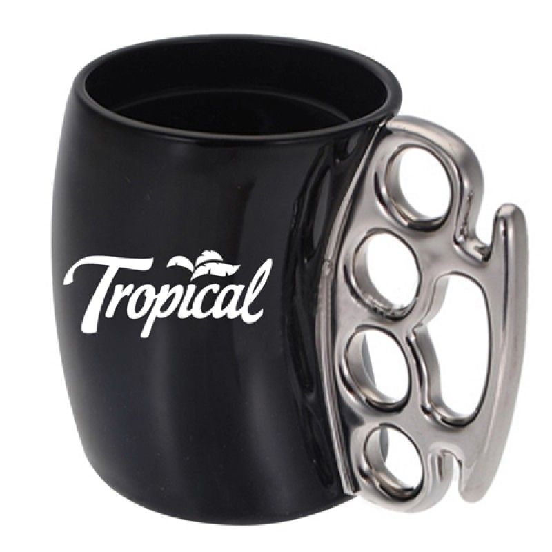 Wholesale Knuckle Handle Ceramic Mug