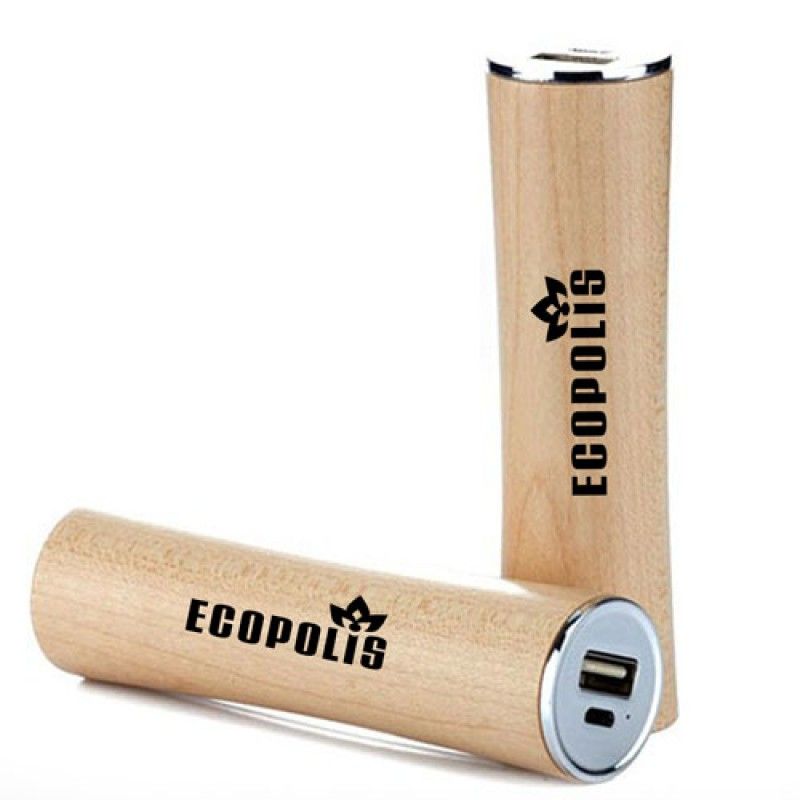 Wholesale Mini Wood 2600mAh Power Bank