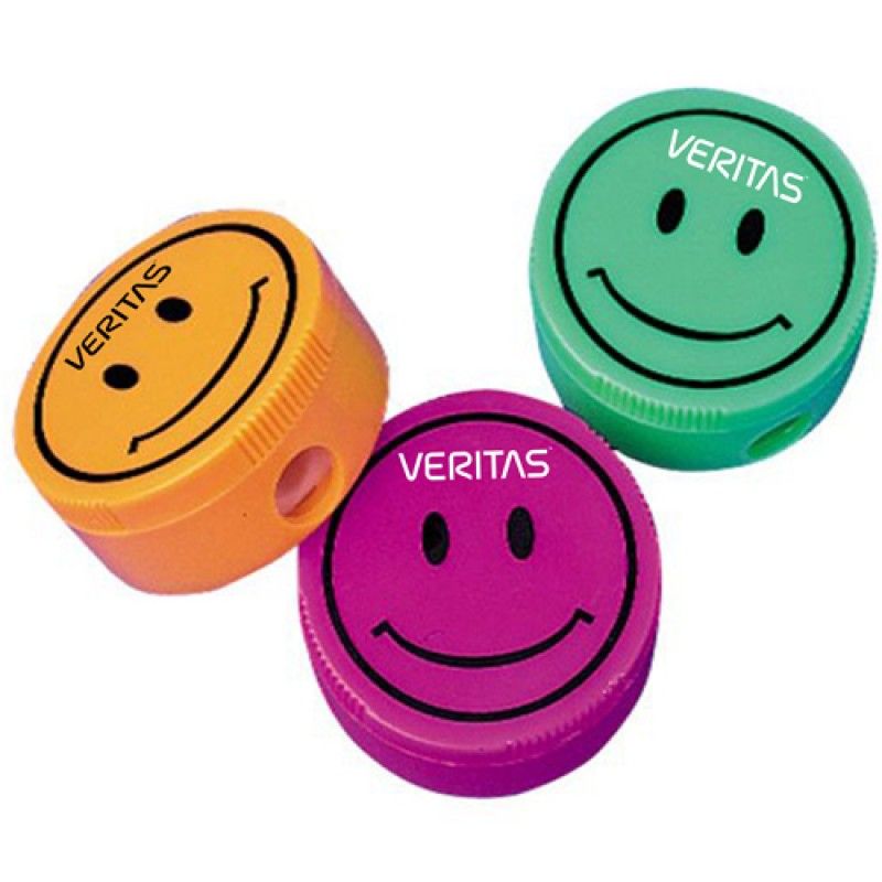 Wholesale Round Smiley Face Pencil Sharpener