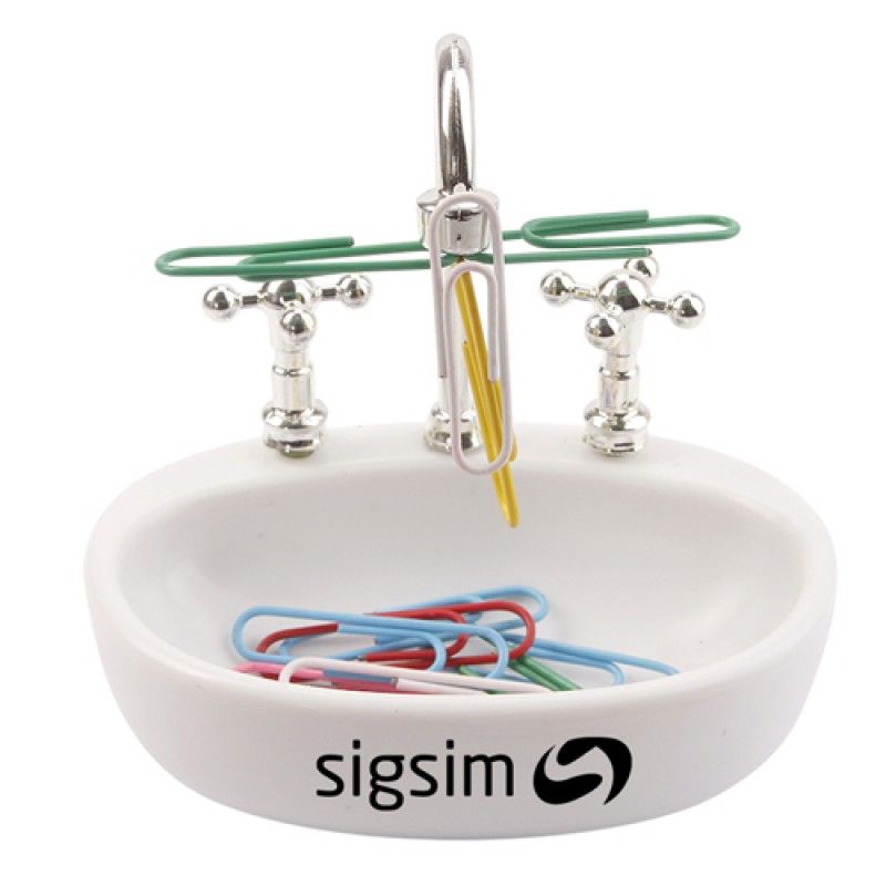 Wholesale Sink Design Magnetic Paper Clip Dispenser