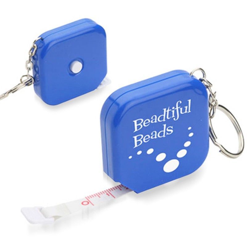 Wholesale Soft Square Tape Keychain