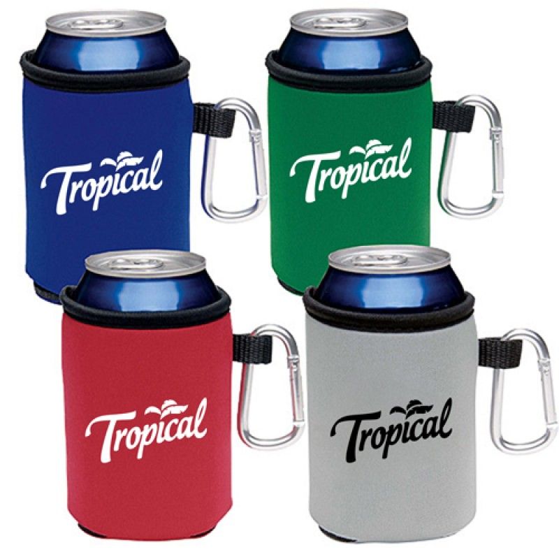 Wholesale Koozie Can Kooler Carabiner