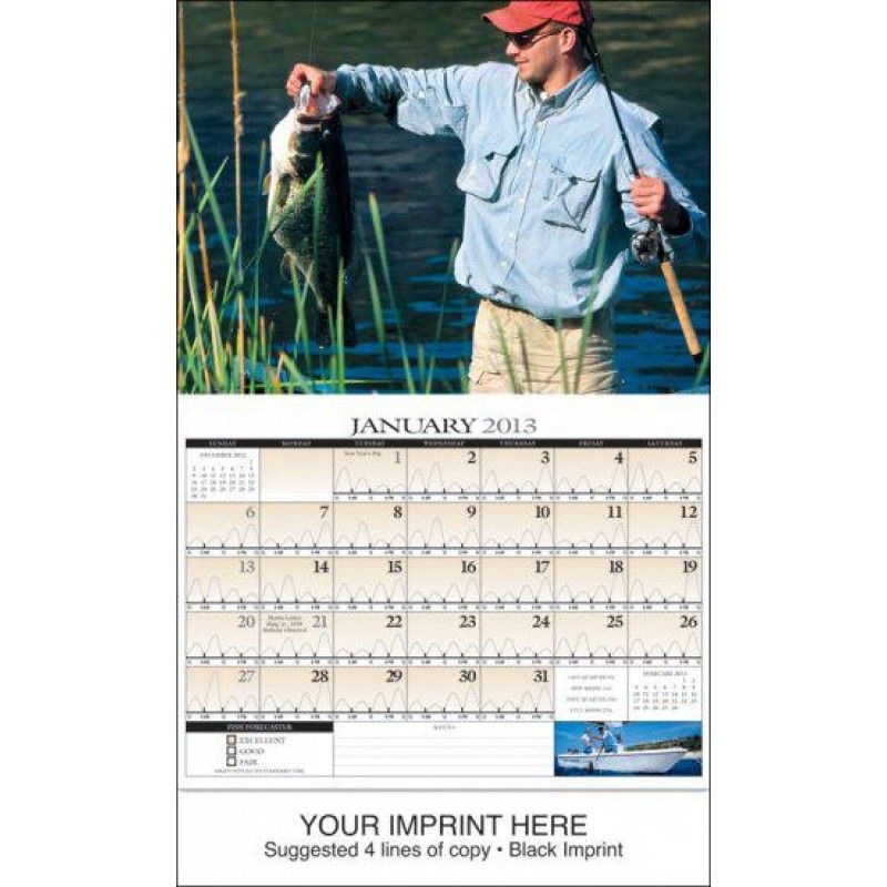 Wholesale Fisherman's Guide Calendar[HL27018]