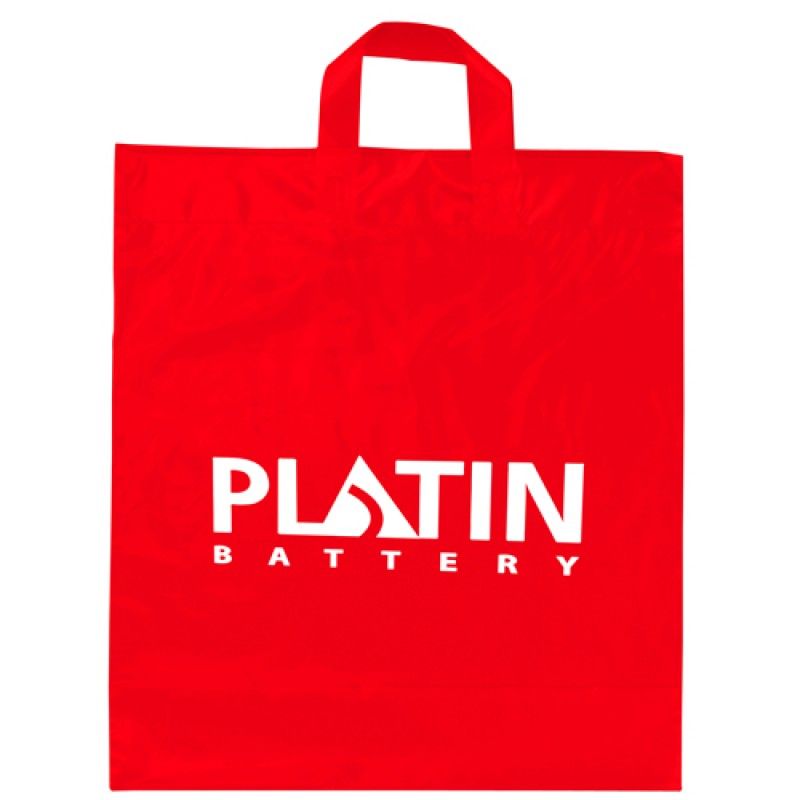 Wholesale Soft Loop Shopper Plastic Bag