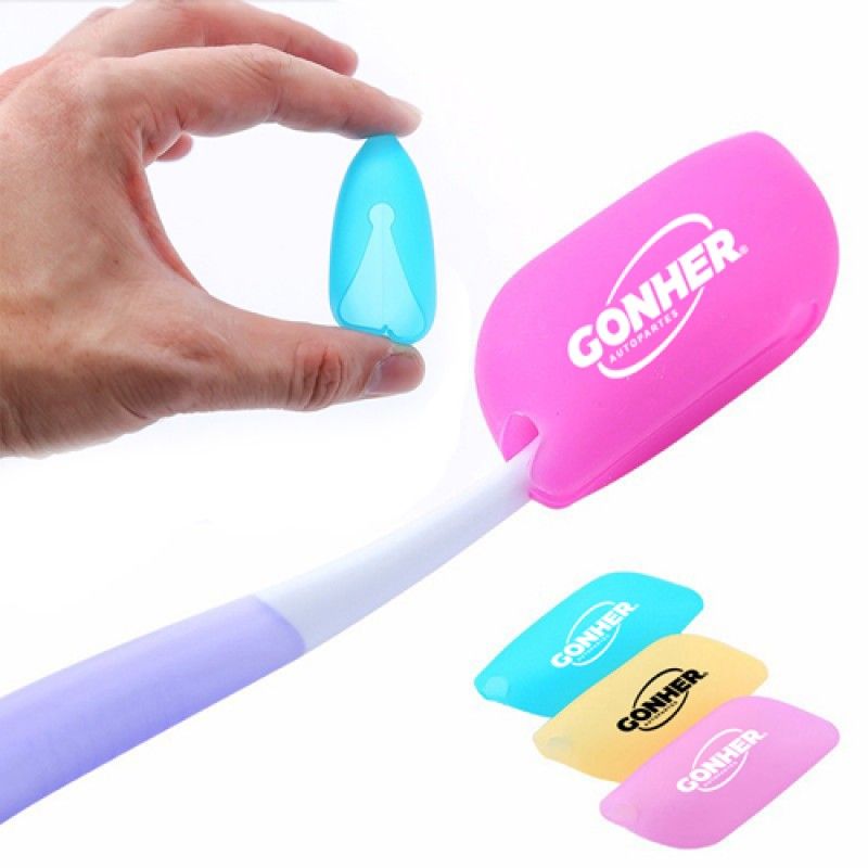 Wholesale Portable 6 Pieces Silicone Toothbrush Cover