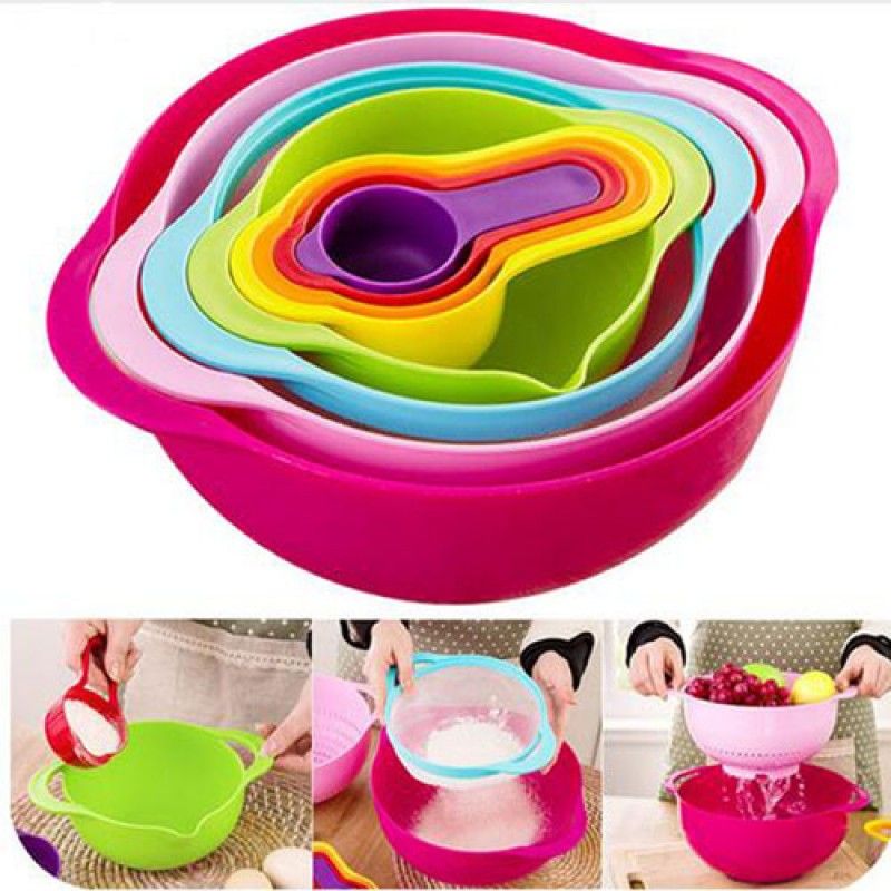 Wholesale Multicolor 8 Piece Kitchen Bowl