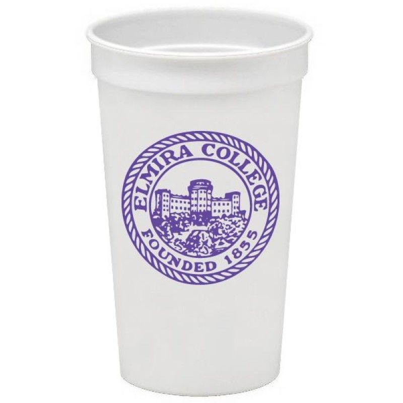 Wholesale 22 oz White Stadium Cup-[AA-27039]