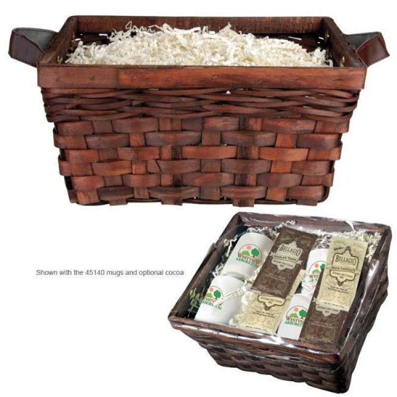 Wholesale 4 Mug Basket - Custom Packaging-[NW-91372]