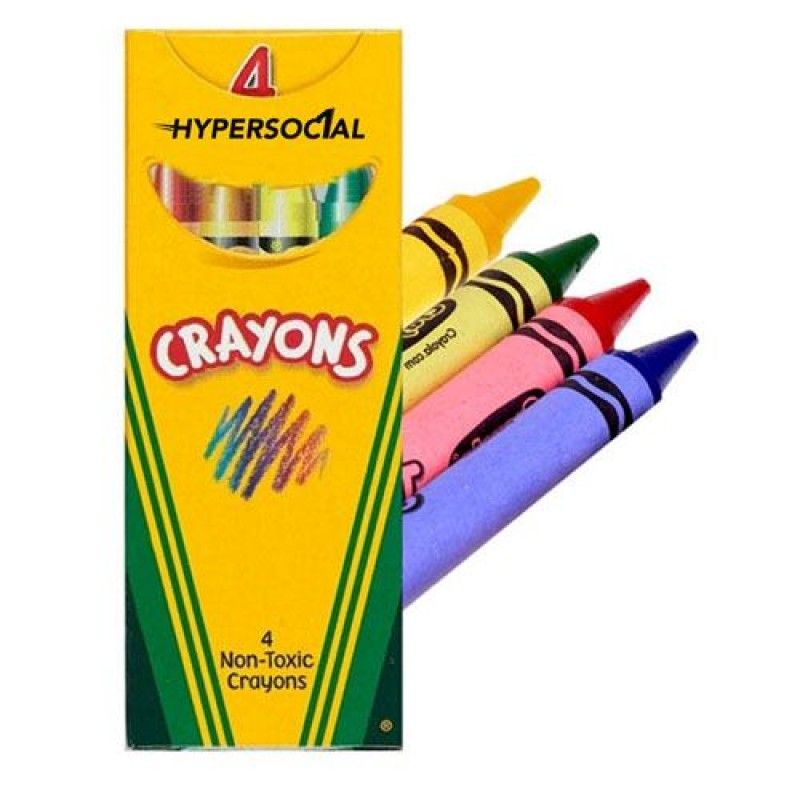 Wholesale Dual Slider High Environmental 4 Plastic Crayons