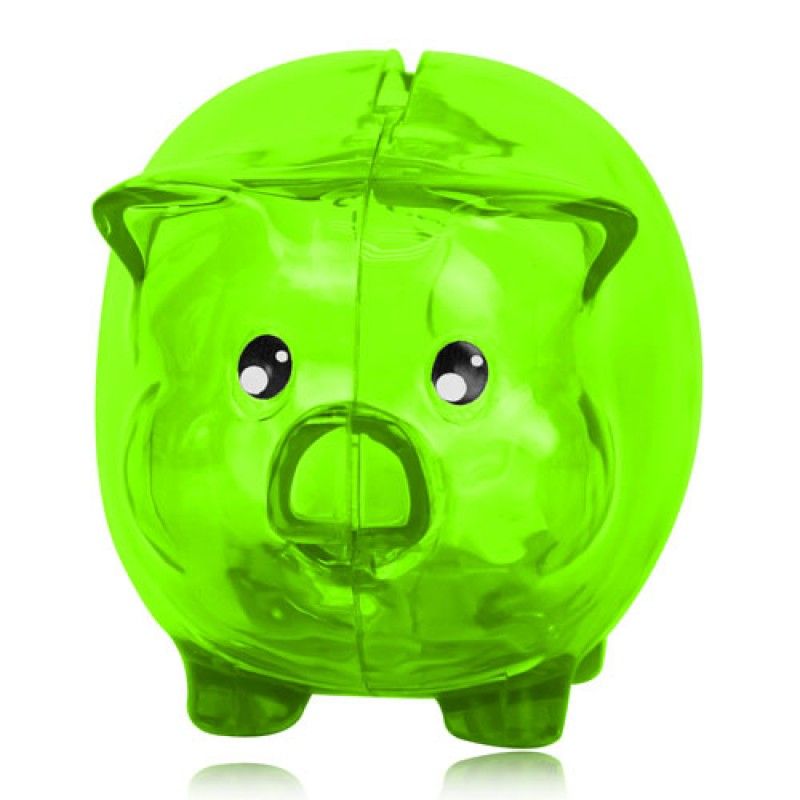 Wholesale Translucent Piggy Bank