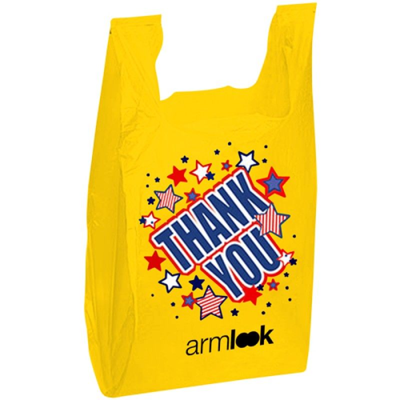 Wholesale Durable Plastic T Shirt Bag