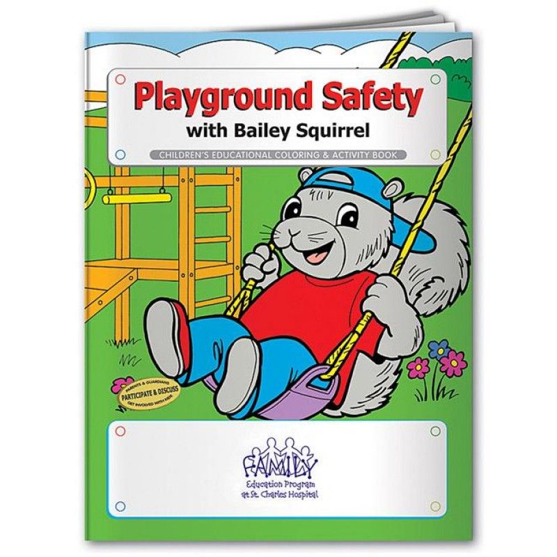 Wholesale Coloring Book: Playground Safety-[NW-91632]