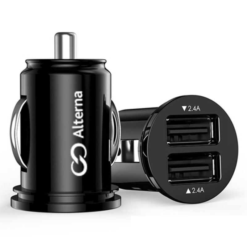 Wholesale Portable 2 Port USB Car Charger Adapter